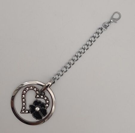 Gümüş Sarkaç Süs Kalpli Model