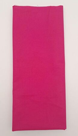 120X50 Cm Fuşya Renk Pamuklu Astarlık Kumaş No:21