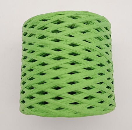 Elma Yeşili Renk Yeni İthal Rafya İp