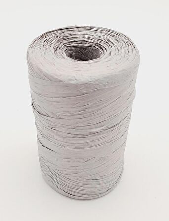 Açık Gri Renk Angel Rafya İp