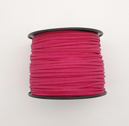 Nubuk Deri İp Fuşya No:23