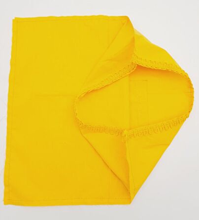 38x38 cm Fermuarsız Dikilmiş Astar Sarı