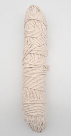 3 mm 2 Büküm Makrome Tarama İpi 1400 gr