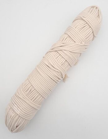 3 mm 2 Büküm Makrome Tarama İpi 1400 gr