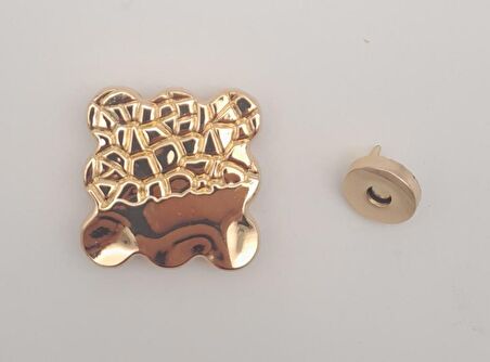 Light Gold Renk 4.5 cm Mıknatıslı Kilit