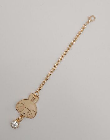 Light Gold Kitty Sarkaç Süs Bej Renk