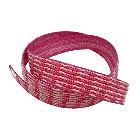 3 cm Polyester Kolon Fuşya Pembe 1 Metre