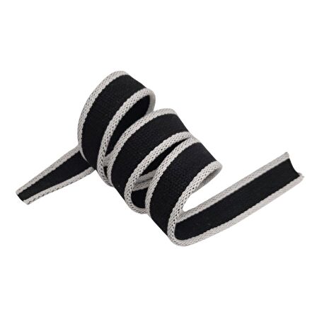 4 cm Pamuklu Kolon Siyah Beyaz Renk 1 Metre