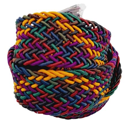 3 cm Renkli Supra Örme Kolon 1 metre No:02