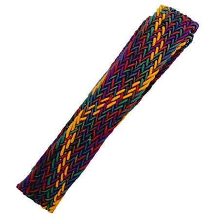 3 cm Renkli Supra Örme Kolon 1 metre No:02