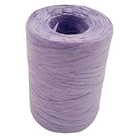 100 gr İthal Bambu Natural Soft Rafya Mor Renk No:D42