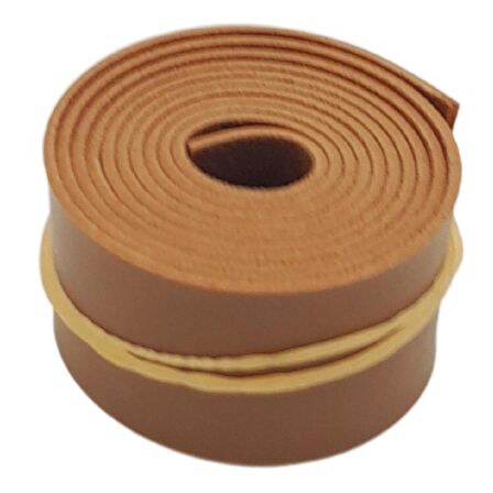 3 cm Şerit Suni Deri Taba Renk 1 metre