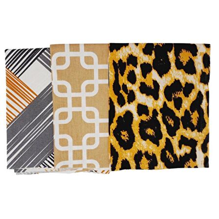 60x35 cm Pamuklu Astarlık Kumaş Set:10