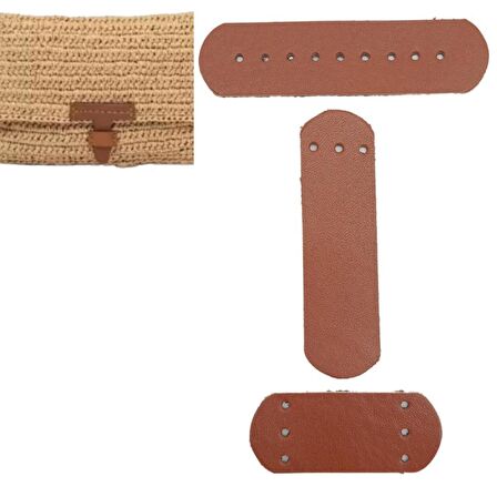 Gerçek Deri Kilit Set Taba Renk