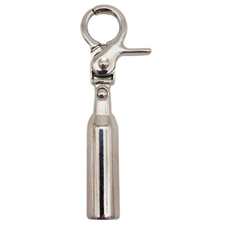 7 mm Kancalı Kovan Gümüş Renk 1 Adet