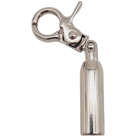 7 mm Kancalı Kovan Gümüş Renk 1 Adet