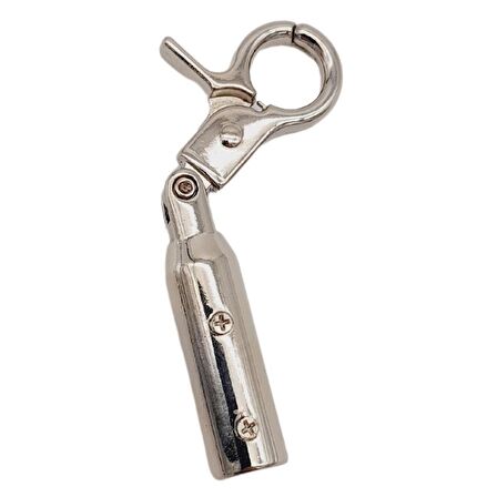 7 mm Kancalı Kovan Gümüş Renk 1 Adet