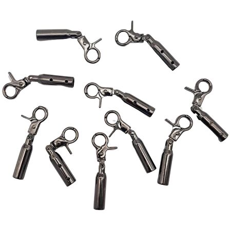 7 mm Kancalı Kovan Füme Renk 10 Adet