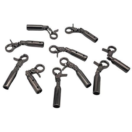 7 mm Kancalı Kovan Füme Renk 10 Adet