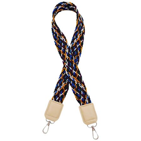 Ledi Supra Örgü Model Bej Renk Derili Çanta Sapı Gümüş Metalli