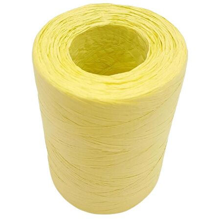 100 gr İthal Bambu Natural Soft Rafya No:D06