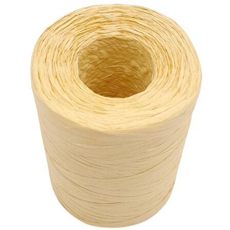 100 gr İthal Bambu Natural Soft Rafya No:D67