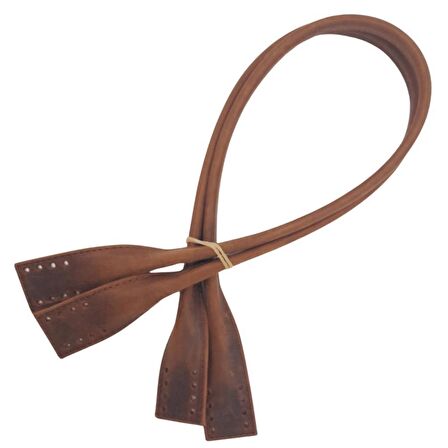 Gerçek Deri Pelikan Model Çanta Sapı Crazy Oil Hardal Sarı Renk