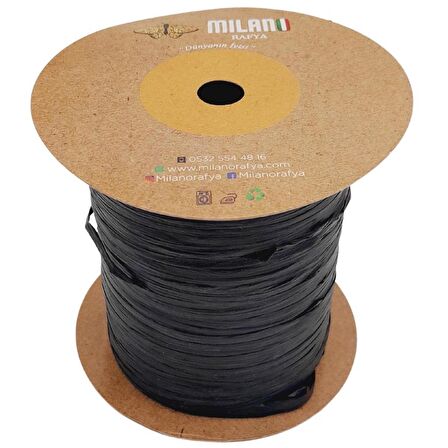 Milano Rafya Siyah Renk 100 gr