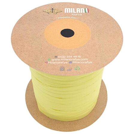 Milano Rafya Neon Yeşil Renk 100 gr