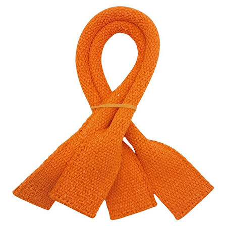 Pamuklu Kolon Kısa Pelikan Model Turuncu Renk Çanta Sapı