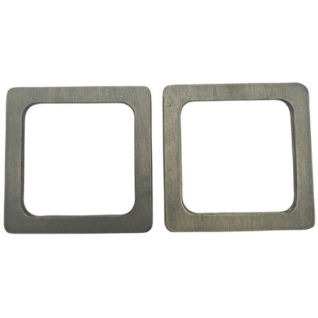 Angel Çanta Aksesuar Kare Model 13 cm Haki Renk Ahşap Çanta Sapı