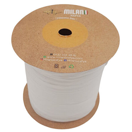 Milano Rafya Beyaz Renk 100 gr