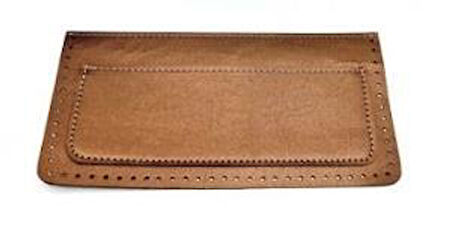 22x11 cm Bakır Renk Suni Deri Cep