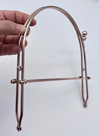 Angel Çanta Aksesuar 20 Cm Light Gold Renk D Model  Çanta Klipsi, Çanta  Bursu