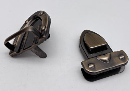 Angel Çanta Aksesuar Antik Uzun Model  Çanta Kilidi