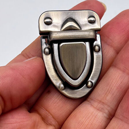 Angel Çanta Aksesuar Antik Uzun Model  Çanta Kilidi