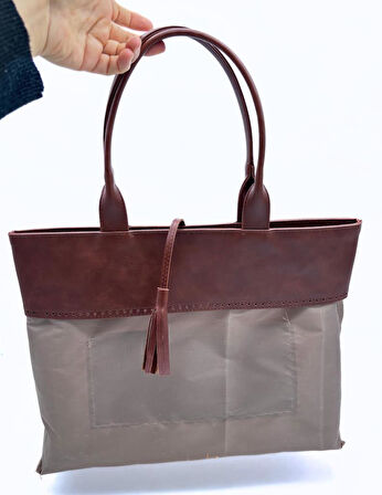 Angel Çanta Aksesuar İda Model Çanta Yapım Aparatı  Taba Light Gold Metalli