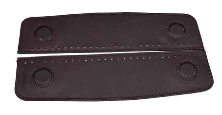 Angel Çanta Aksesuar Gerçek Derili  Gizli Mıknatıslı Çıtçıt Koyu Kahve 