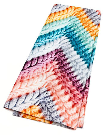 Angel Çanta Aksesuar 120x50 cm Pamuklu Astarlık Kumaş  Dijital Baskı Örgü Desen