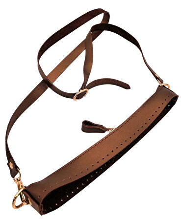 Angel Çanta Aksesuar Atina Model Bakır Renk Çanta Yapım Seti Light Gold  Metalli