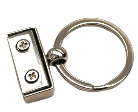 Angel Çanta Aksesuar Vidalı Anahtarlık Aparatı Gümüş Renk 