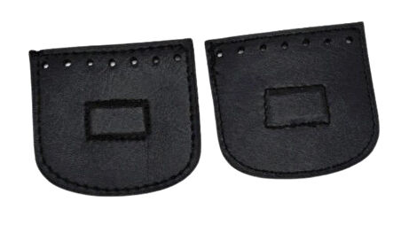 Angel Çanta Aksesuar Siyah Suni Derili Tek Dikim Gizli Mıknatıs(Dikdörtgen Mıknatıslı)