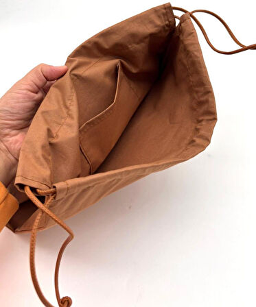 Angel Çanta Aksesuar Hazır Kova Çanta Astarı Açık Kahve Renk