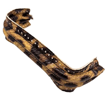 Angel Çanta Aksesuar 20 cm Suni Derili Leopar Renk Gizli Çanta Bursu 