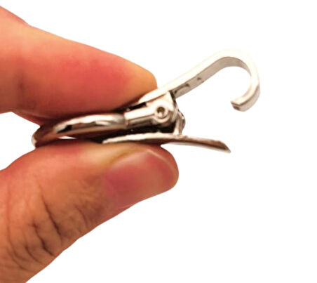 Angel Çanta Aksesuar Gümüş Renk Kilitli Böce 1 Adet