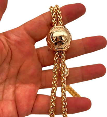 Angel Çanta Aksesuar Light Gold Yuvarlak Yaylı Büzgü Aparatı 