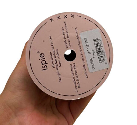 Angel Çanta Aksesuar İspie Rafya 192A Kahve Renk 