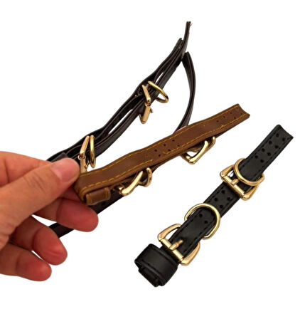 Angel Çanta Aksesuar Koyu Kahve Renk Nez Model Çanta Sapı