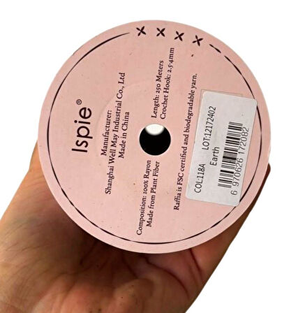 Angel Çanta Aksesuar İspie Rafya 118A Yağ Yeşili Renk 