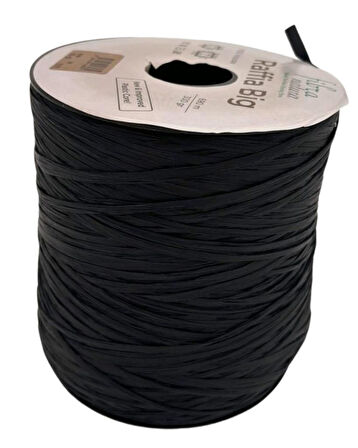 Angel Çanta Aksesuar Himalaya Rafya Fibra Natura Raffia Big 119-03 (Siyah Renk )